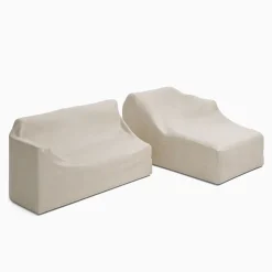 Caldera Aluminum Outdoor 2-Piece Chaise Sectional Protective Cover