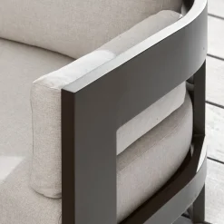 Caldera Aluminum Outdoor 3-Piece Chaise Sectional (135")
