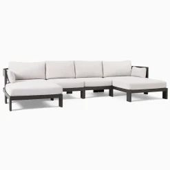 Caldera Aluminum Outdoor 4-Piece U-Shaped Sectional Protective Cover