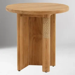 Calira Teak Outdoor Side Table (20")