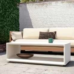 Calla Indoor/Outdoor Concrete Coffee Table (48")