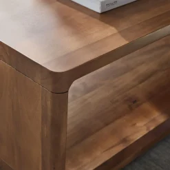 Calla Solid Wood Coffee Table (48" – 58")