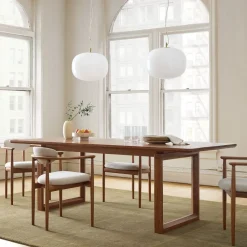 Calla Solid Wood Dining Table (86")
