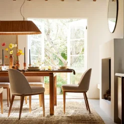 Calla Solid Wood Dining Table (86")