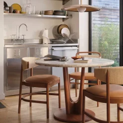Calum Marble Bistro Table (42")