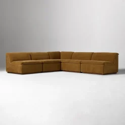 Calvin Armless 5-Piece L-Shaped Sectional (113.5")