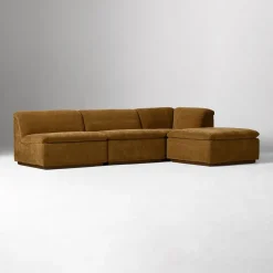 Calvin 4-Piece Ottoman Sectional (113.5")