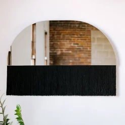 Candice Luter Sonata Large Wall Mirror w/ Fringe