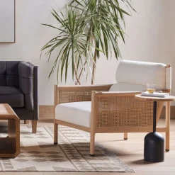 Cane Arms Chair