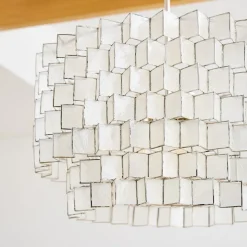 Capiz Zigzag Chandelier (24")