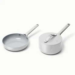 Caraway Nonstick Ceramic Mini Fry Pan & Sauce Pan Set