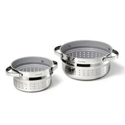 Caraway Stainless Steel Steamer Duo