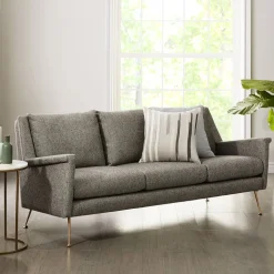Carlo Mid-Century Sofa - Metal Legs (77.5")