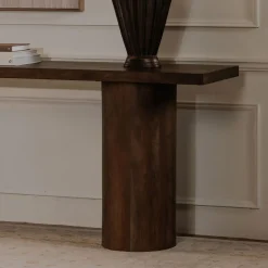Carrie Reclaimed Wood Console Table (80")