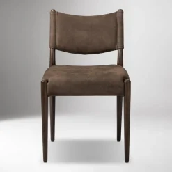 Carryn Leather Armless Dining Chair