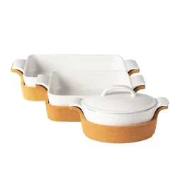 Casafina Ensemble Cork Bakeware (Set of 3)