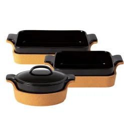 Casafina Ensemble Cork Bakeware (Set of 3)