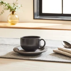 Casafina Pacifica Teacup & Saucers