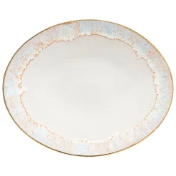 Casafina Taormina Stoneware Gold-Rimmed Serveware