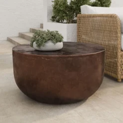 Cascais Outdoor Round Side Table (26")