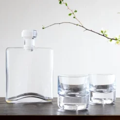 Cask Whiskey Decanter and Glasses
