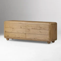 Cassara 6-Drawer Dresser (75")