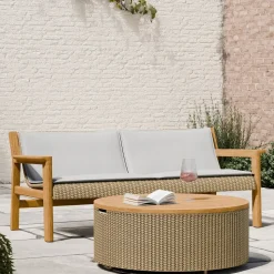 Cassis Outdoor Teak Sofa (72")
