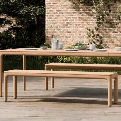 Catalina Outdoor Dining Bench (66")