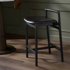 Caton Leather Bar & Counter Stools