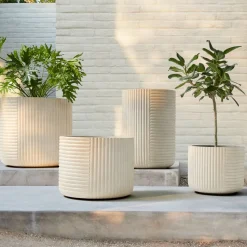 Cecilia Ficonstone Indoor/Outdoor Planters