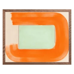 Celery Orange Curve by Emily Keating Snyder