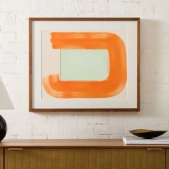 Celery Orange Curve by Emily Keating Snyder