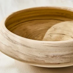 Ceramic Marbled Decorative Bowl