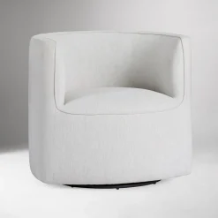 Cesne Rounded Swivel Chair