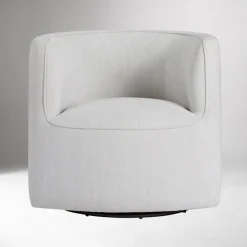 Cesne Rounded Swivel Chair