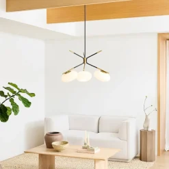 Champignon 3-Light Chandelier (31")