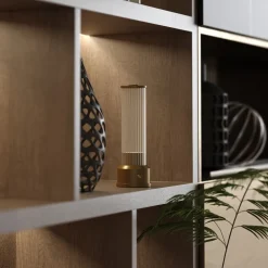 Chaniel Cordless Candlestick Table Lamp (8.5")