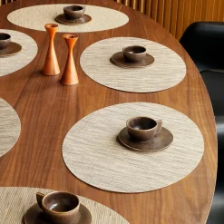 Chilewich Easy-Care Bamboo Round Placemats