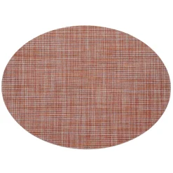 Chilewich Easy-Care Mini Basketweave Oval Placemats