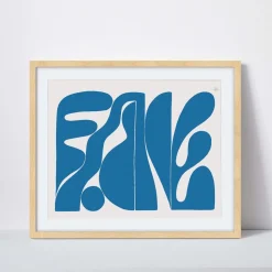 Christopher David Ryan Print - Blue Garden