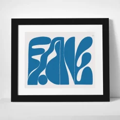 Christopher David Ryan Print - Blue Garden