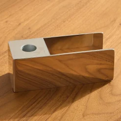 Chrome Metal Taper Holders
