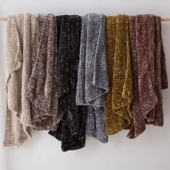 Chunky Luxury Chenille Throw