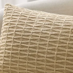 Chunky Woven Jute Pillow Cover