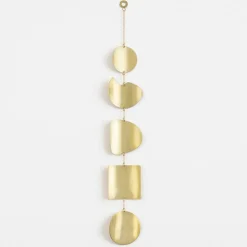 Circle & Line Mineral Wall Hanging