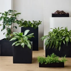 Cityscape Indoor/Outdoor Planters w/ Liners