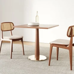 Claire Restaurant Square Dining Table - Wood