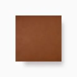 Classic Café Dining Chair Vegan Leather Cushion (Set of 2)