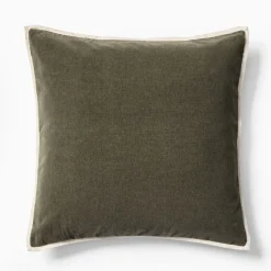Classic Cotton Velvet Pillow Cover