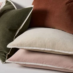 Classic Cotton Velvet Pillow Cover